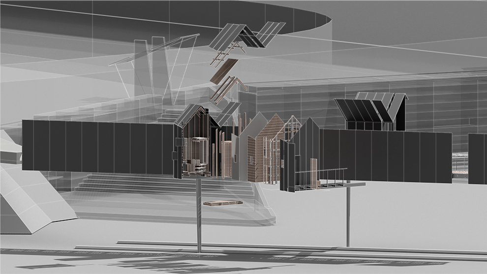The Traveller - exploded isometric