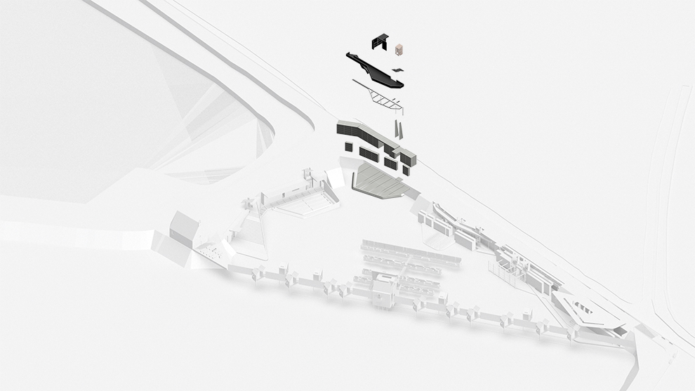 The Collector - exploded isometric