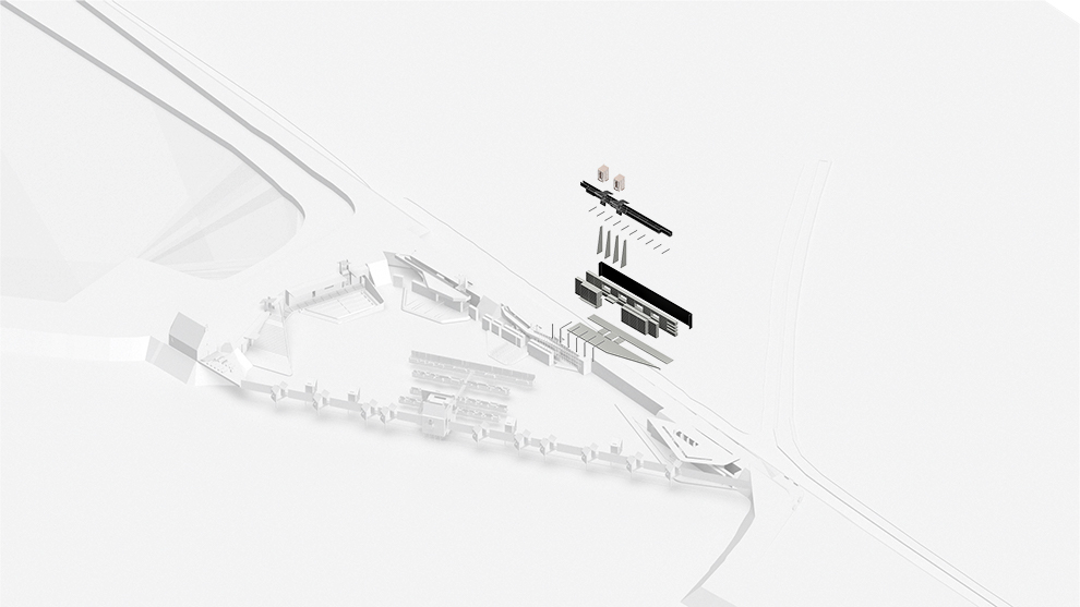 The Weaver - exploded isometric