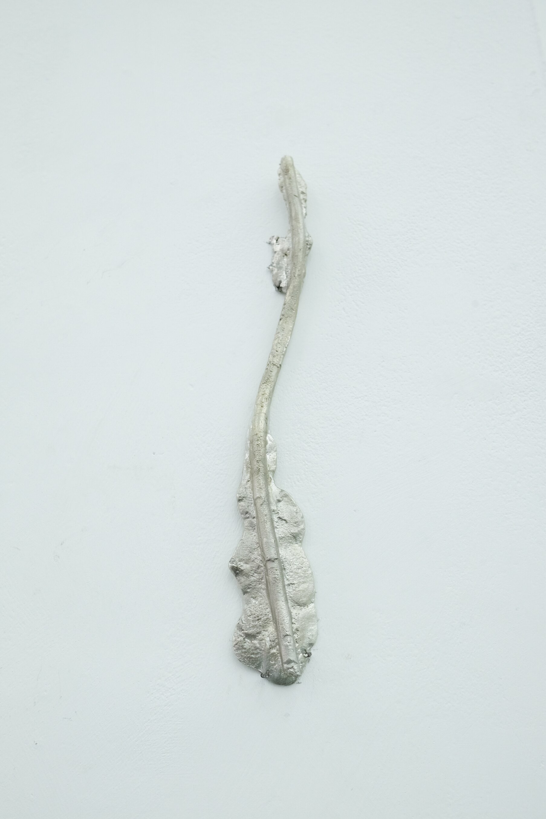 Pewter cast of a wire